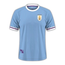 Levné Uruguay Domácí Fotbalové dresy 2024 Krátký Rukáv